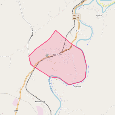 Map of Hepzibah