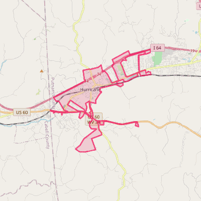 Map of Hurricane