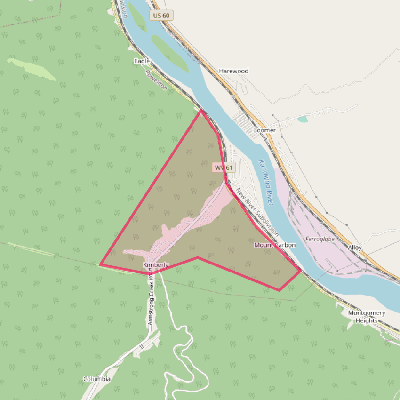 Map of Kimberly