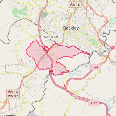 Map of MacArthur