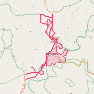 Map of Marlinton