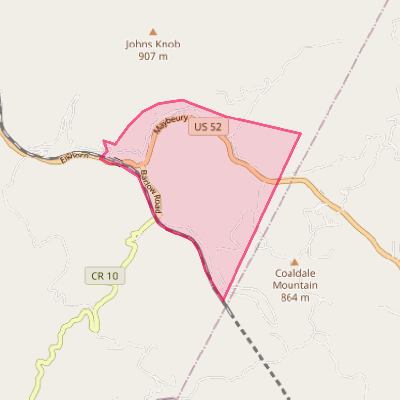 Map of Maybeury