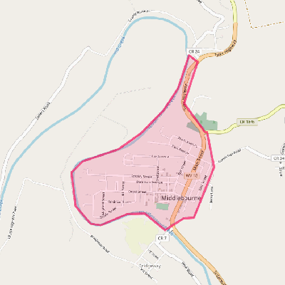 Map of Middlebourne