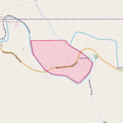 Map of Pentress