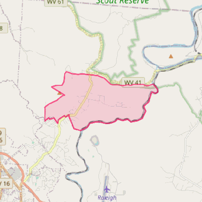 Map of Piney View