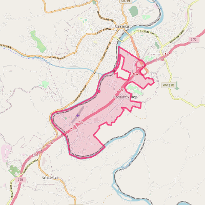 Map of Pleasant Valley