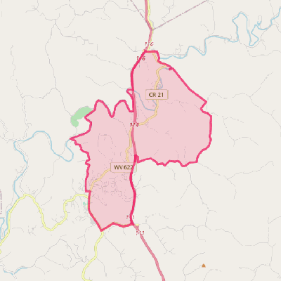 Map of Sissonville