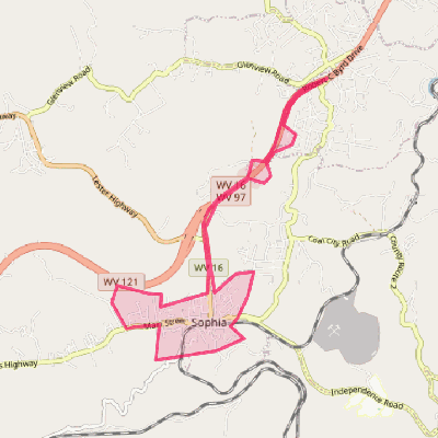 Map of Sophia