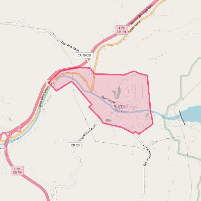 Map of Sutton