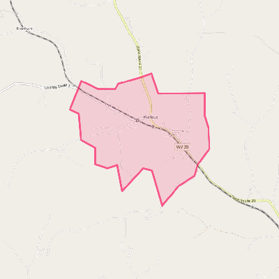 Map of Wallace