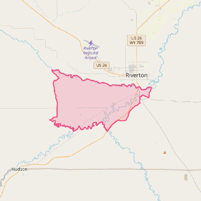 Map of Arapahoe