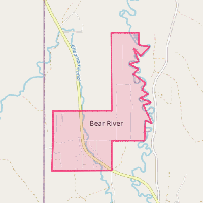 Map of Bear River