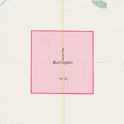 Map of Burlington