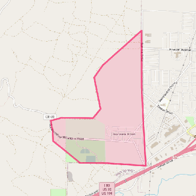 Map of Clearview Acres