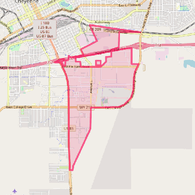 Map of Fox Farm-College