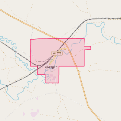 Map of Granger