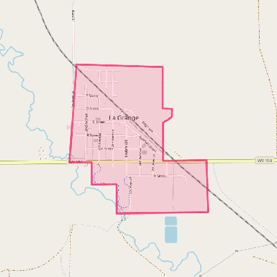 Map of La Grange