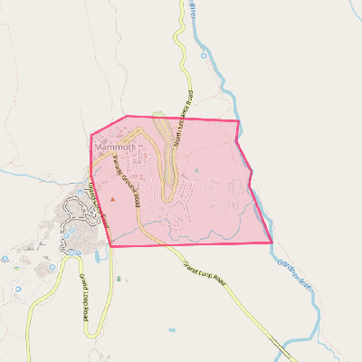 Map of Mammoth