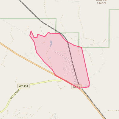 Map of Osage