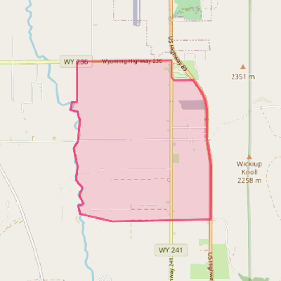 Map of Osmond