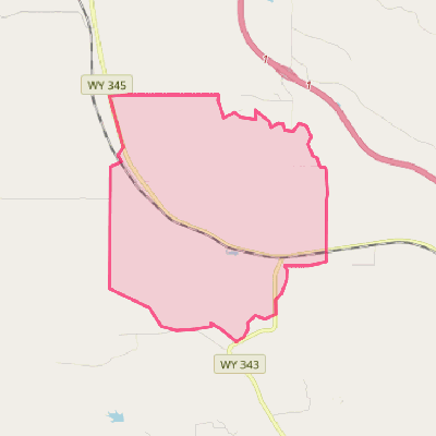 Map of Parkman