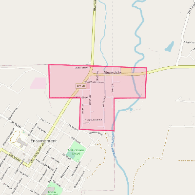 Map of Riverside