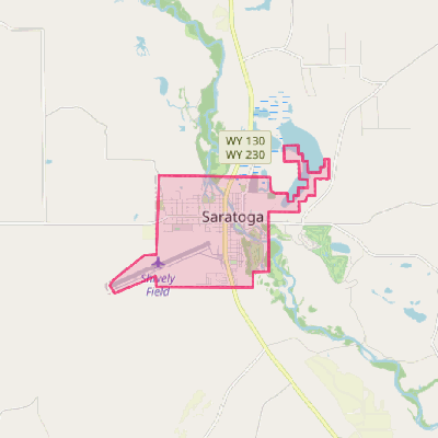 Map of Saratoga