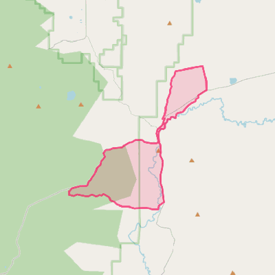 Map of Woods Landing-Jelm