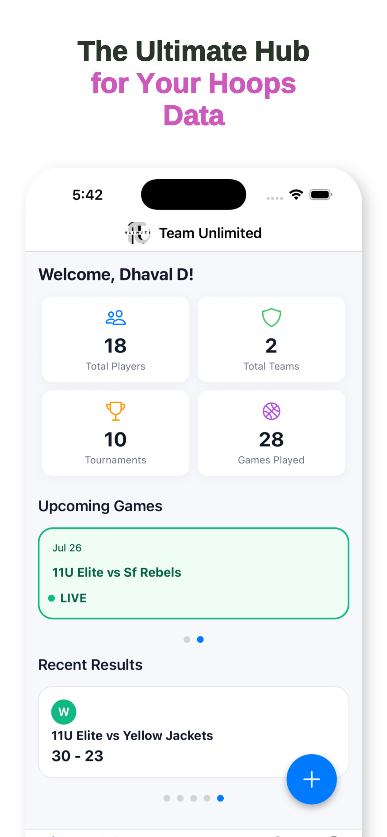 Stats Nerd App Screenshot