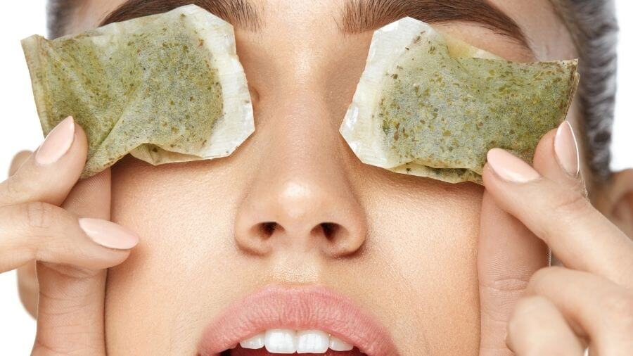 chamomile tea bags for skin