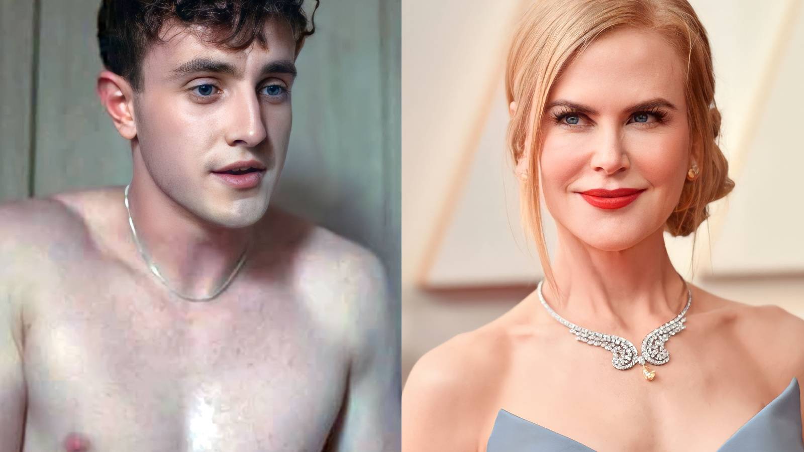 Paul Mescal xấu hổ chia sẻ: “Nicole Kidman từng thấy tôi mặc mỗi cái quần lót” - Cuồng phim