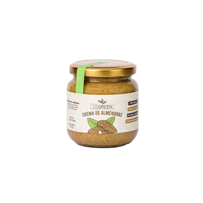 Crema Issgreen Almendras *210G