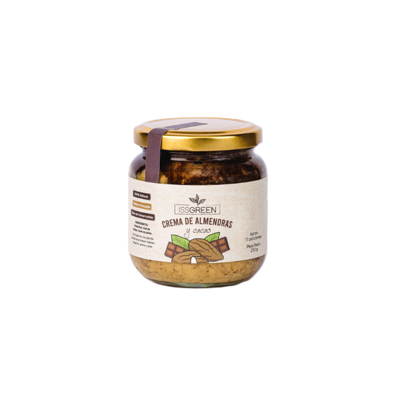 Crema Issgreen Almendra Chocolate *210G