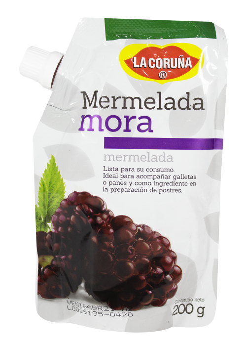 Mermelada La Coruña Mora Doy Pack *200G