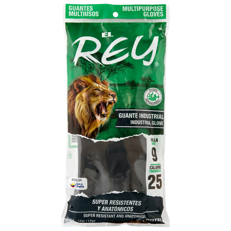 Guante El Rey*Und 9 Indus/Bicolor