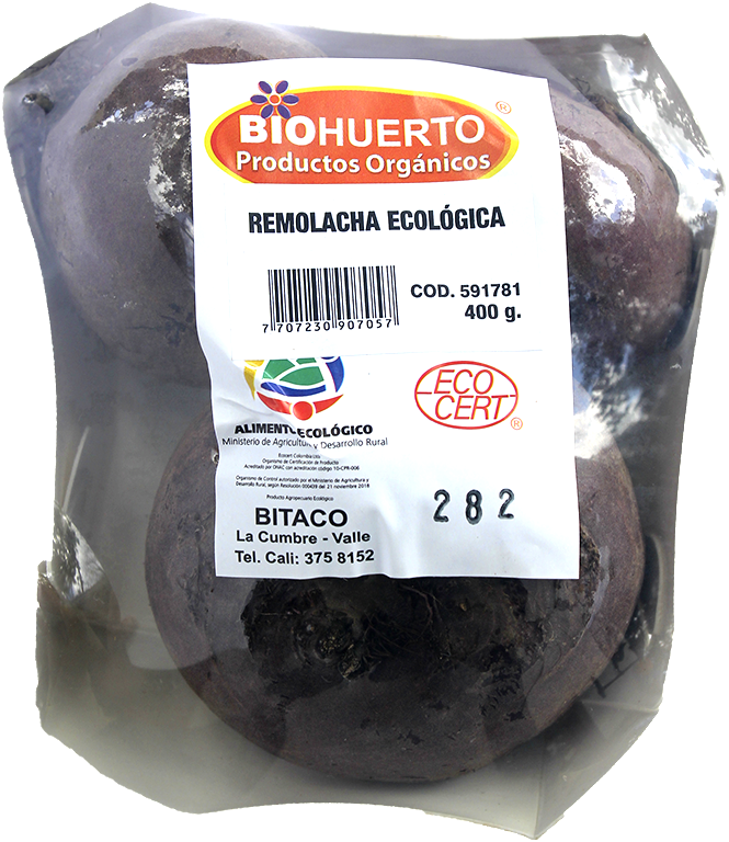 Remolacha Orgánica Biohuerto*400G