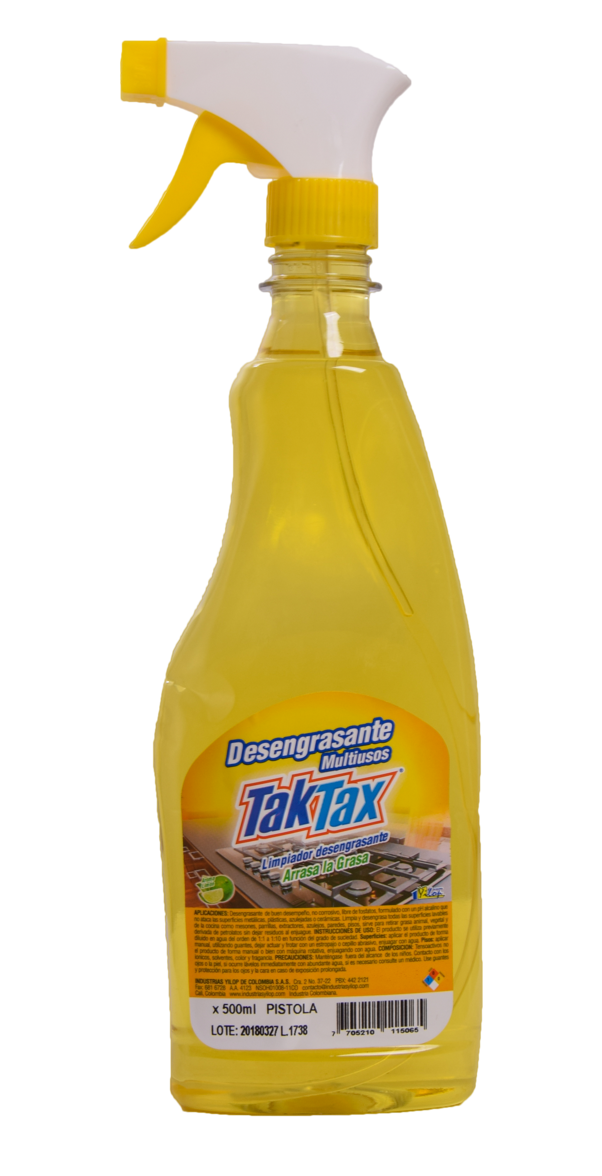 Limpiador Taktax*500Ml Multiusos Desengrasante