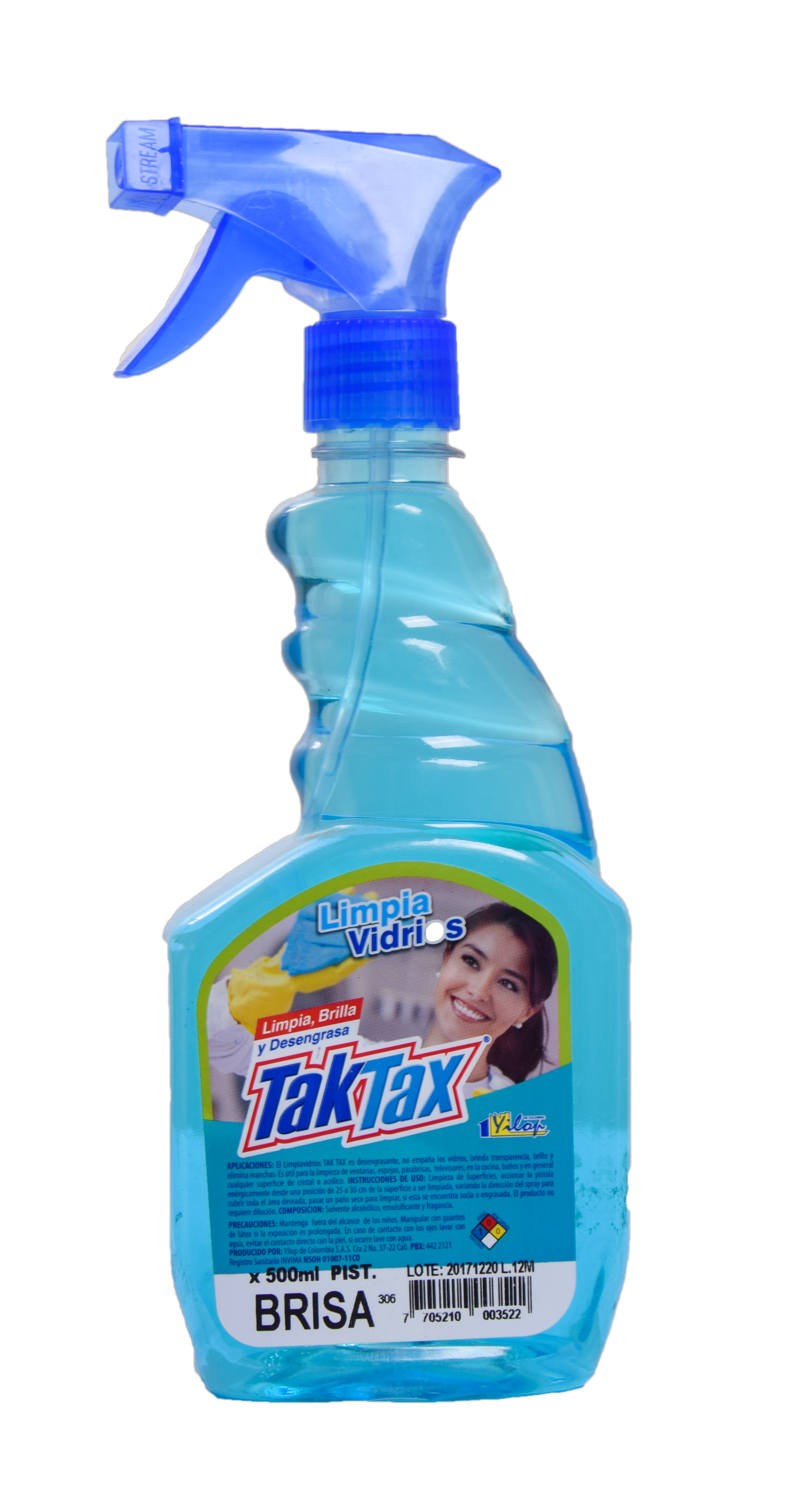 Limpia Vidrio Taktax*500Ml Pistola