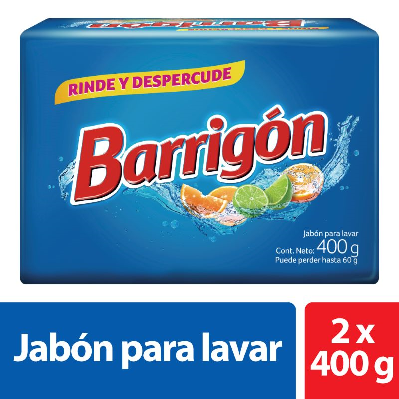 Jabon Barrigon *400G*2Und