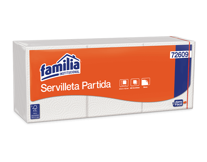 Servilleta Familia*600H Econom Partida