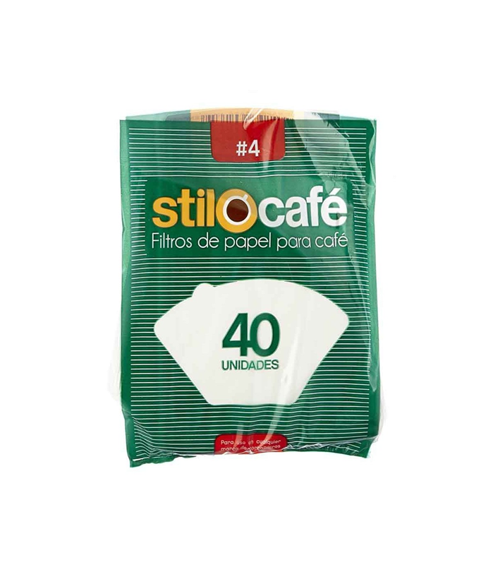Filtro De Papel Stilo Café N° 4 *40Und