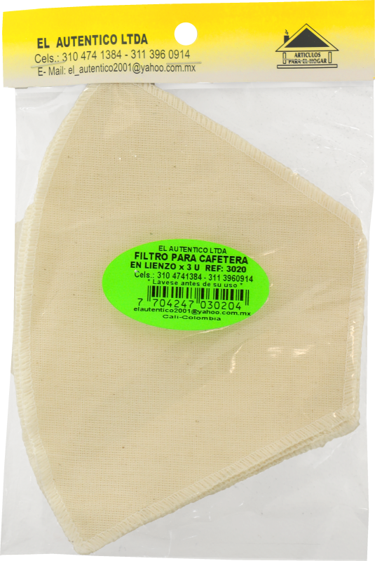 Filtro Stilo Canasta De Papel*100Und