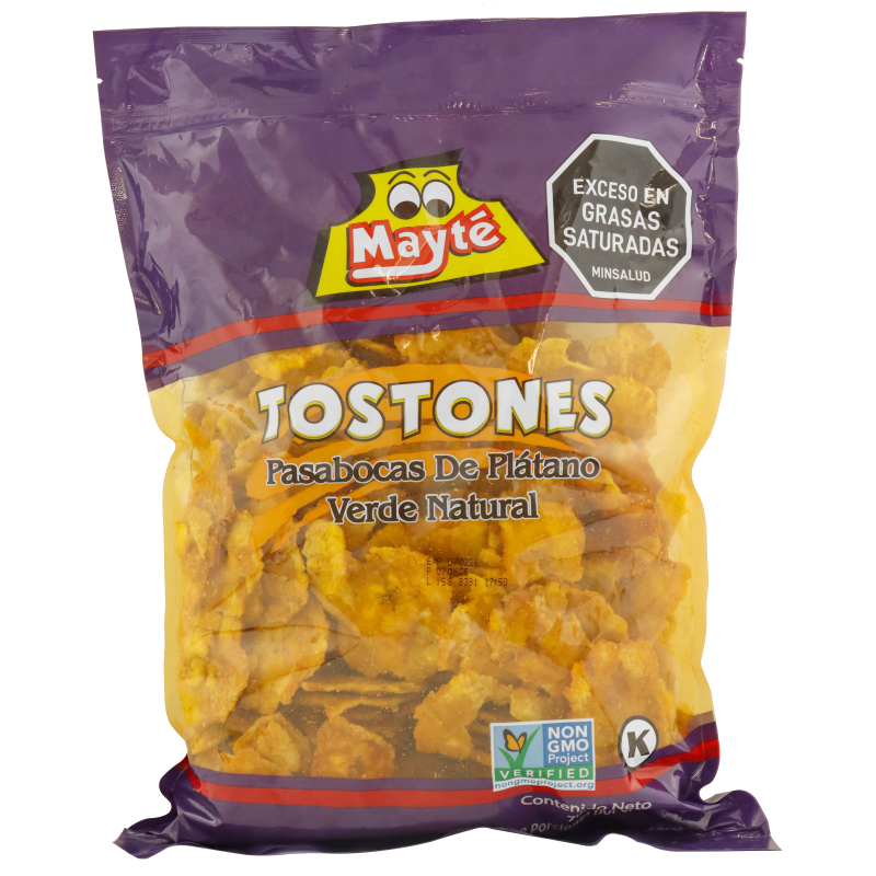 Pasabocas Mayte Tostones De Plátano Verde *700G