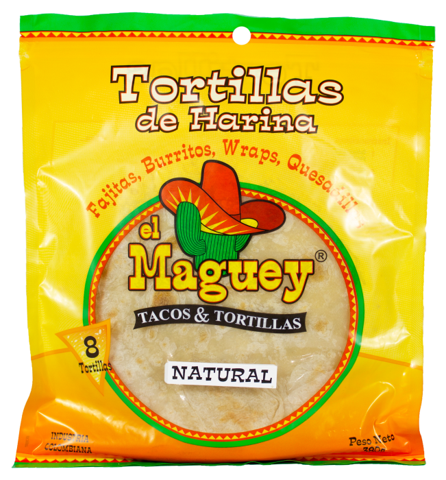 Tortilla El Maguey Harina Natural *380G