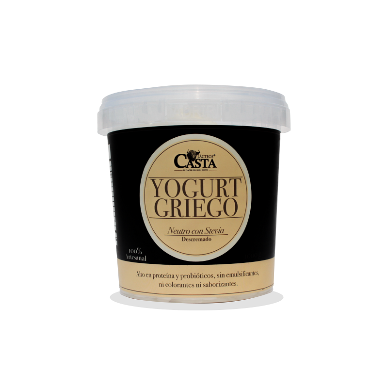 Yogurt Griego Casta Endulzado Con Stevia*1000G