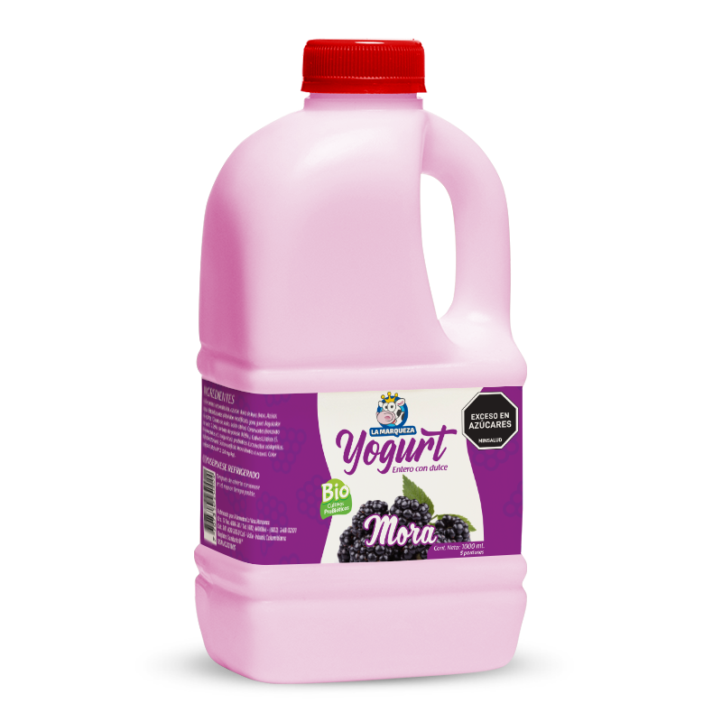 Yogurt La Marqueza Sabor Mora*1000Ml
