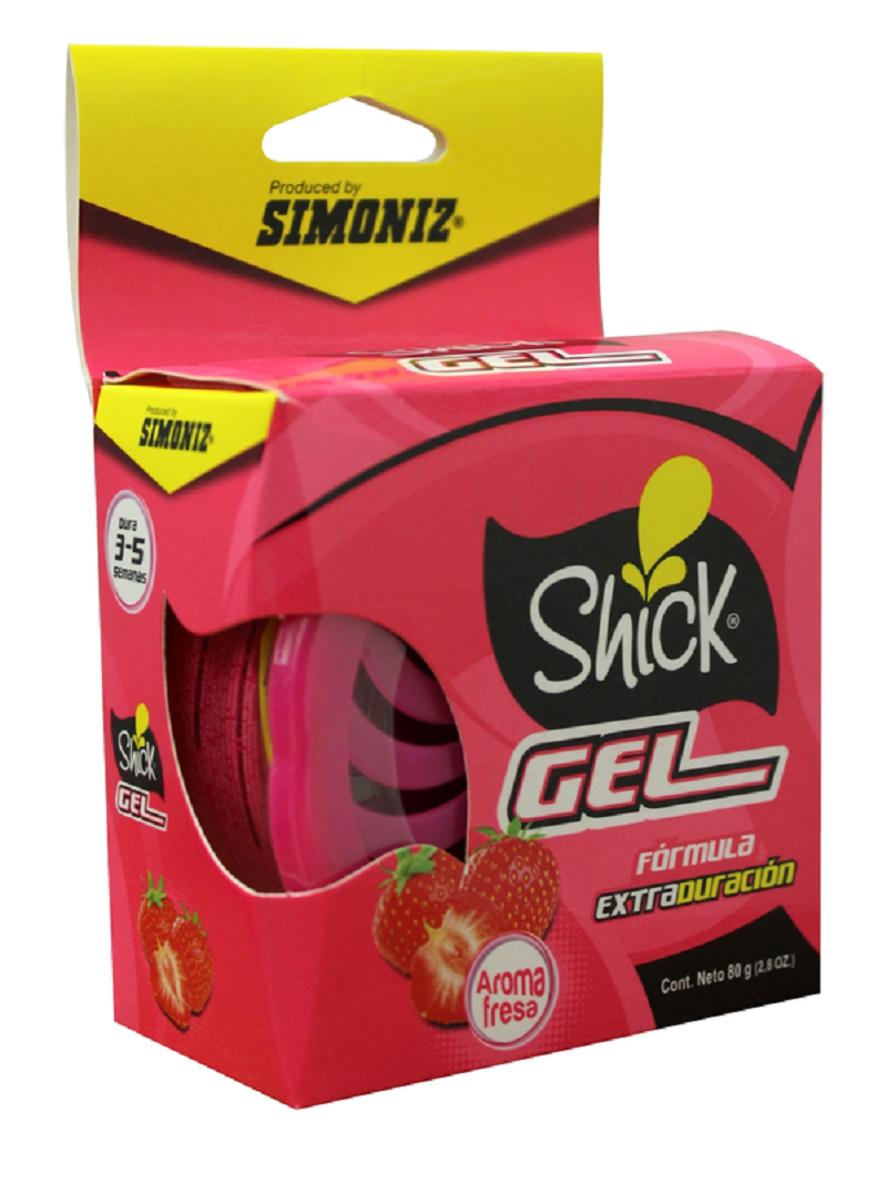 Ambientador Shick*80G Fresa Gel