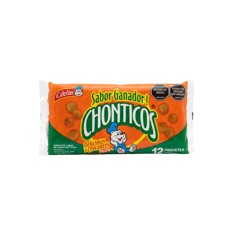 Pasabocas Caleñas Chontico Pollo*22G*12Und