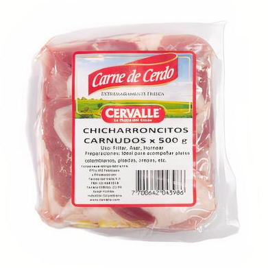 Chicharroncitos Cervalle Carnudos *500G