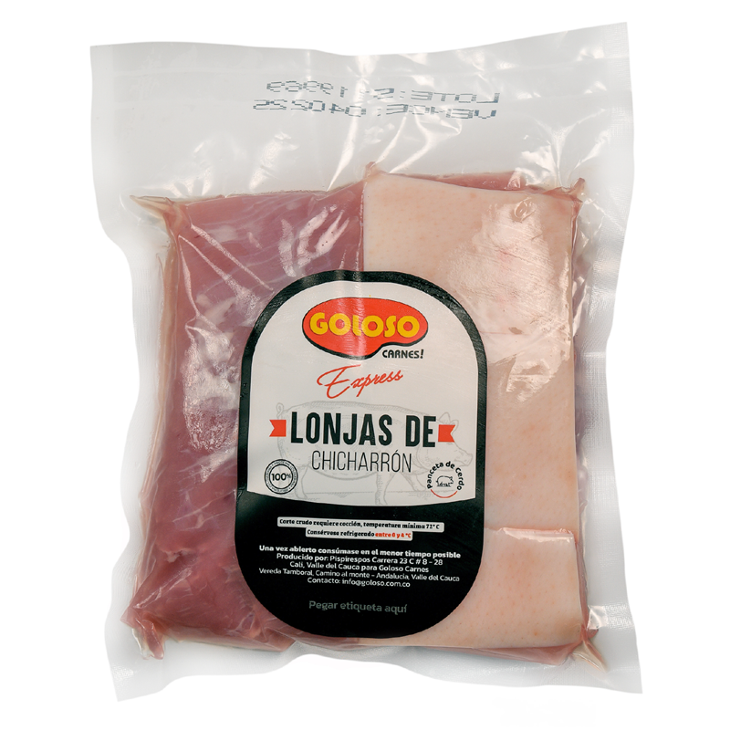 Lonjas De Panceta Goloso